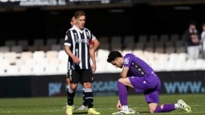 Pablo De Blasis en un partido en el Cartagonova FOTO: Pascu Méndez